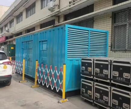 化州静音发电机租赁